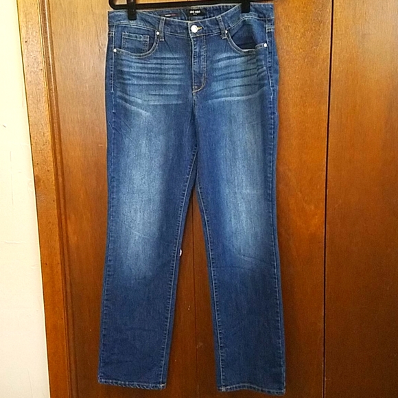 nine west straight leg jeans